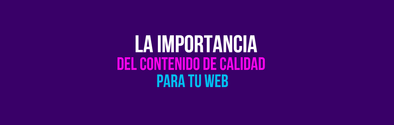 Importancia del contenido para tu web- diseño web panama